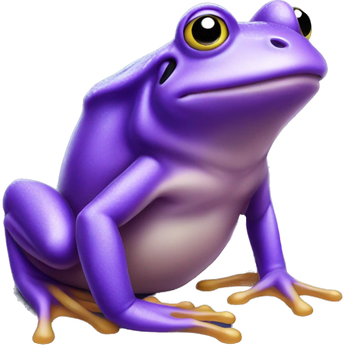 purple frog emoji