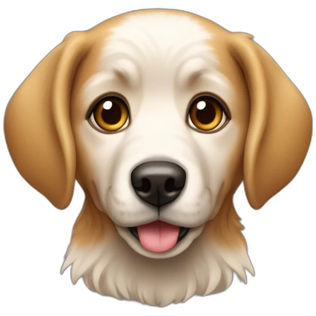 Cachorro bebendo cerveja emoji
