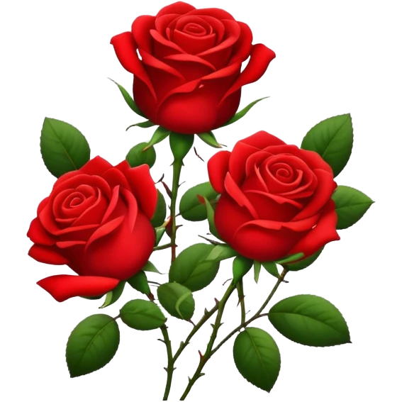 Roses  emoji