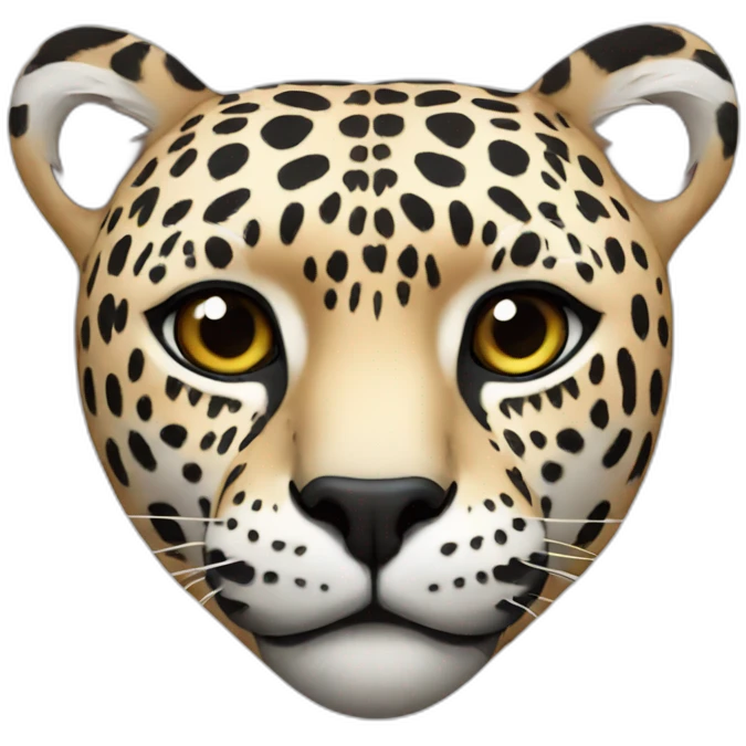 Jaguar heart emoji