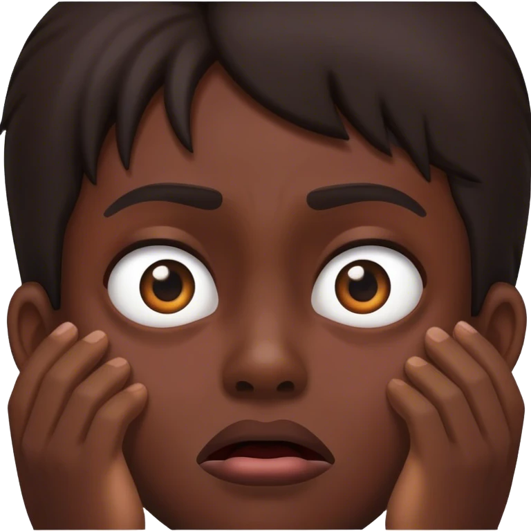 Scared emoji