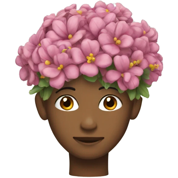 Cérebro floral emoji