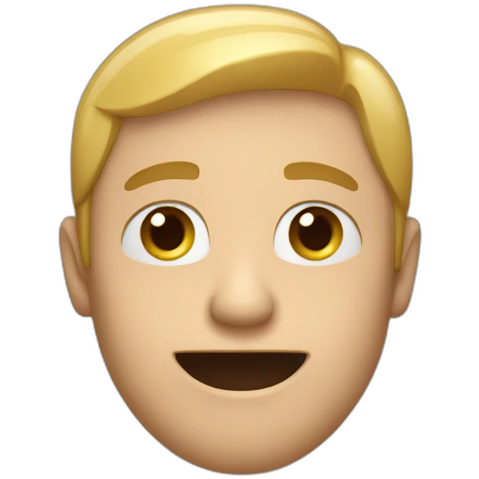 Man clap his head emoji