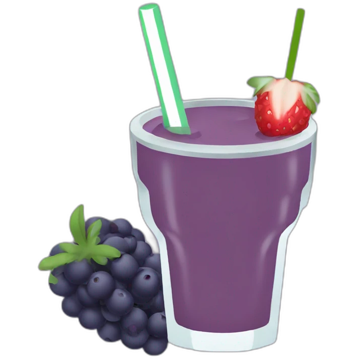 Acai smoothie emoji