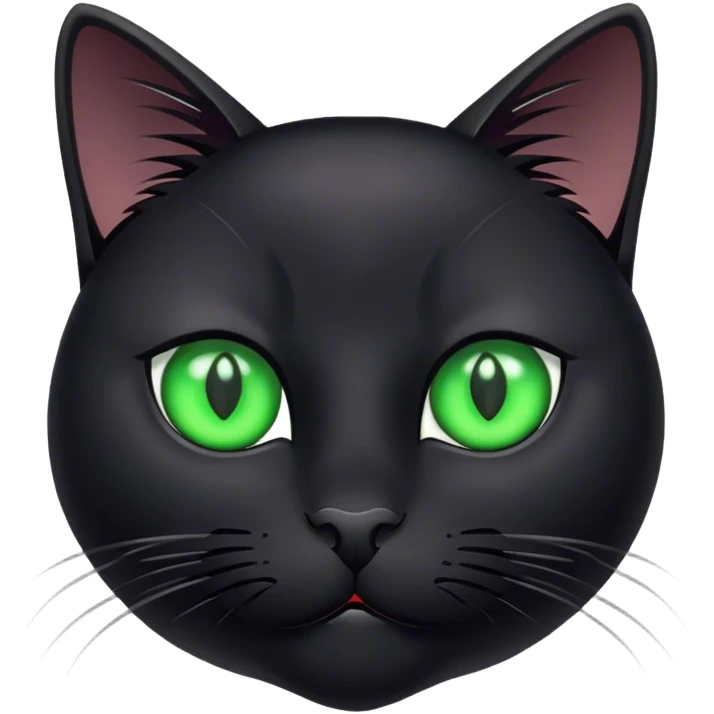 Black cat emoji