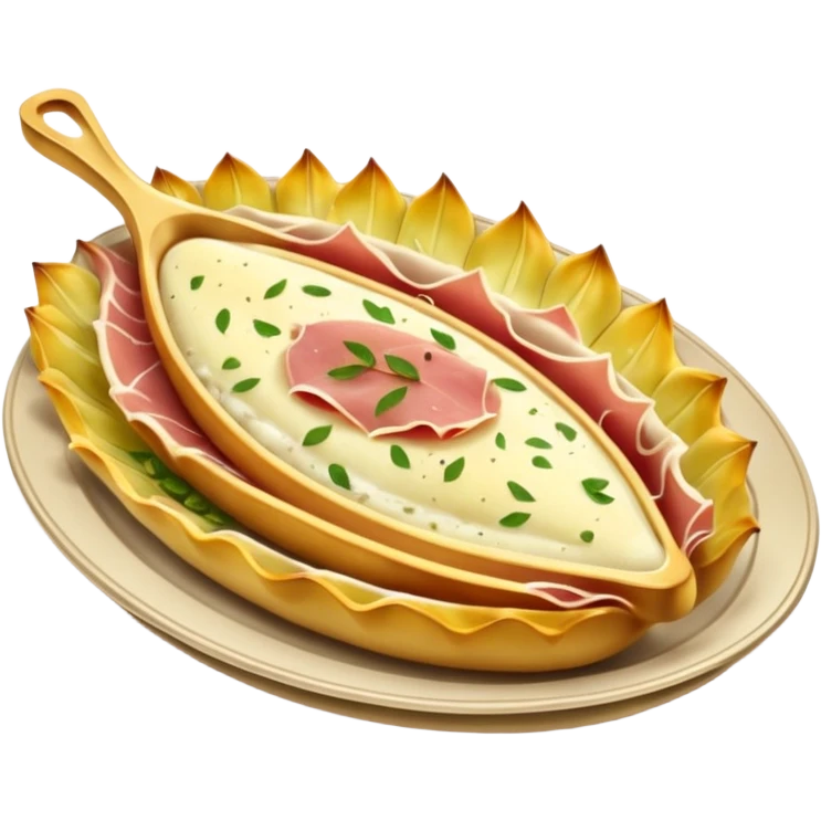Je veux un plat d'endives au jambon emoji