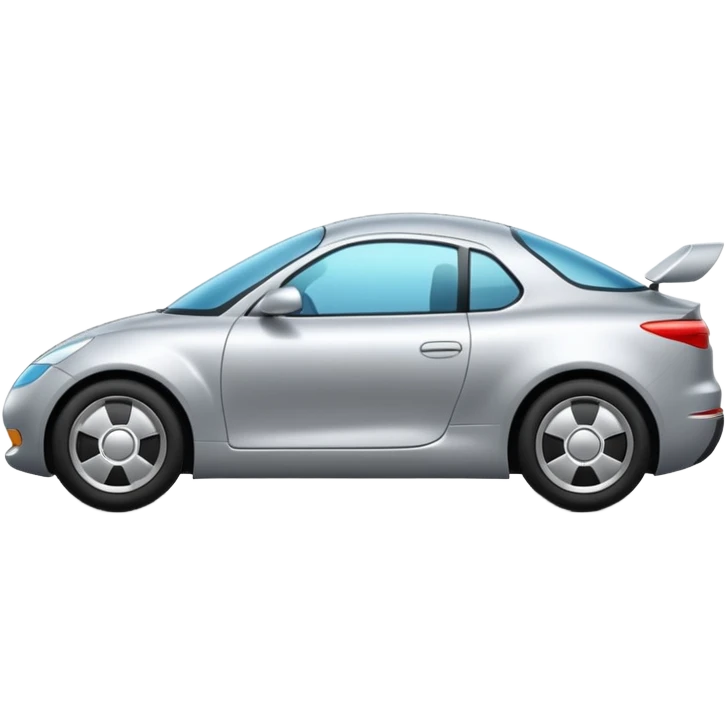 modern car horizontal emoji