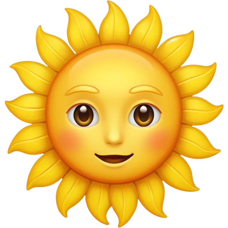 My sun emoji