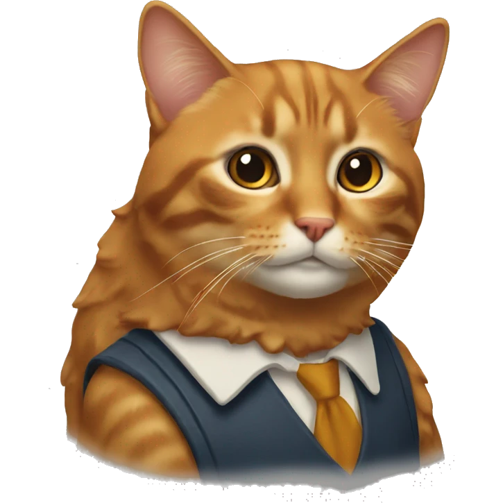Chat roux  emoji