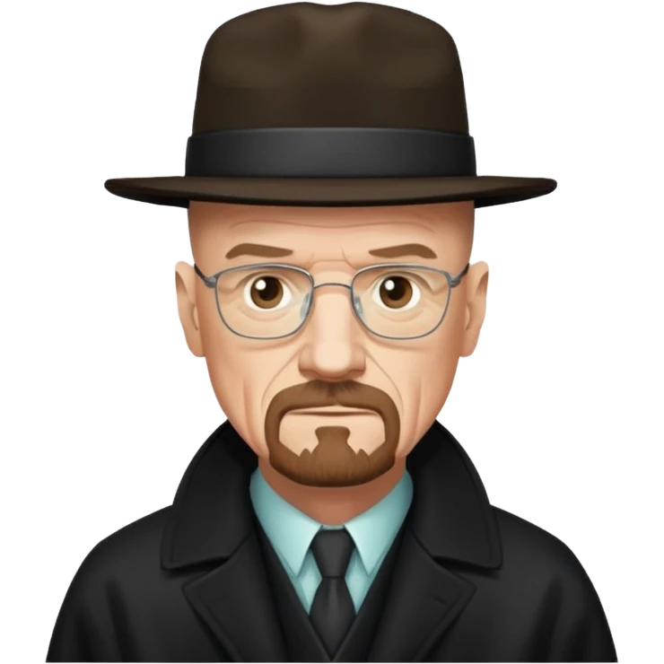 Walter white in coat  emoji