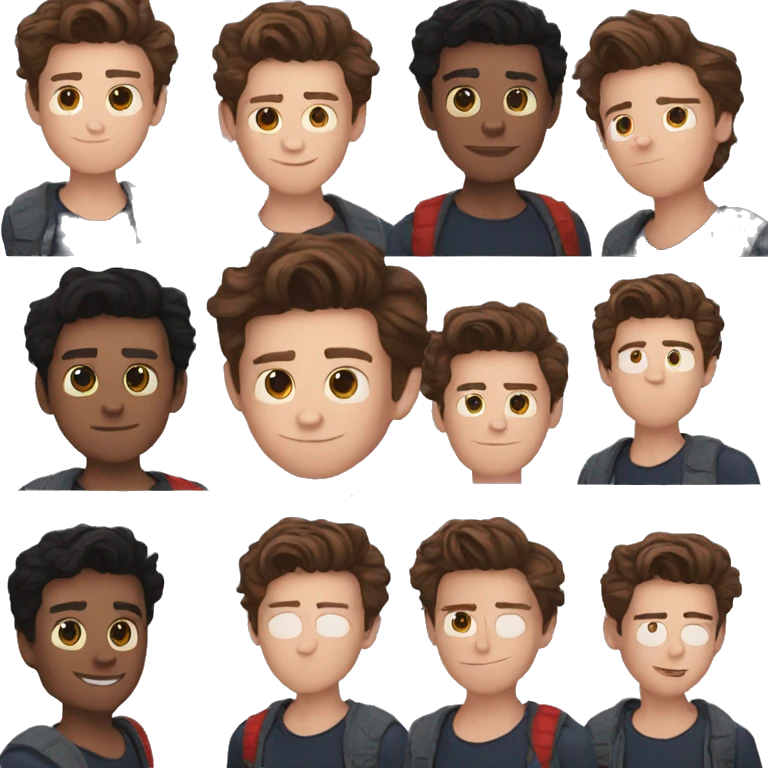 Tom Holland Peter Parker emoji