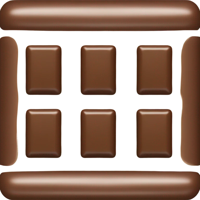 Dairy milk chocolate emoji