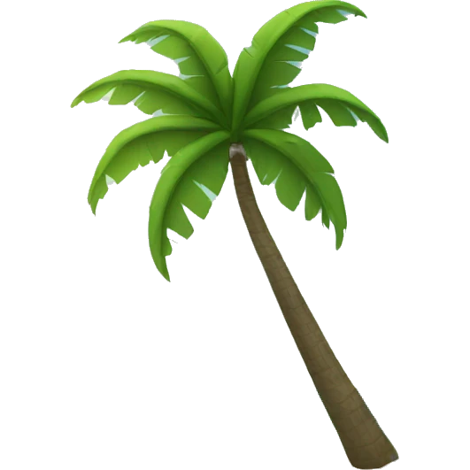 palm tree beach emoji