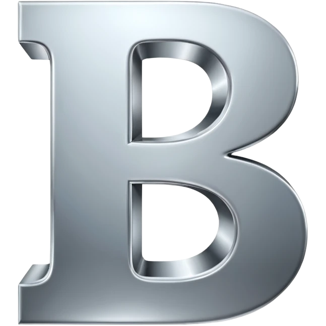 3D логотип буква F emoji