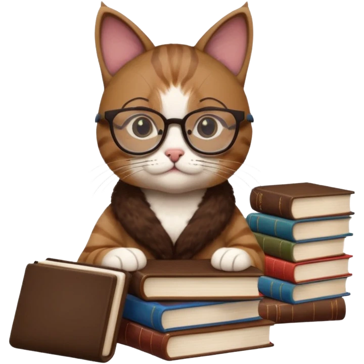 cat student emoji