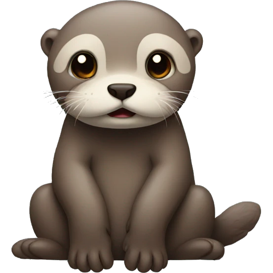 sad otter emoji