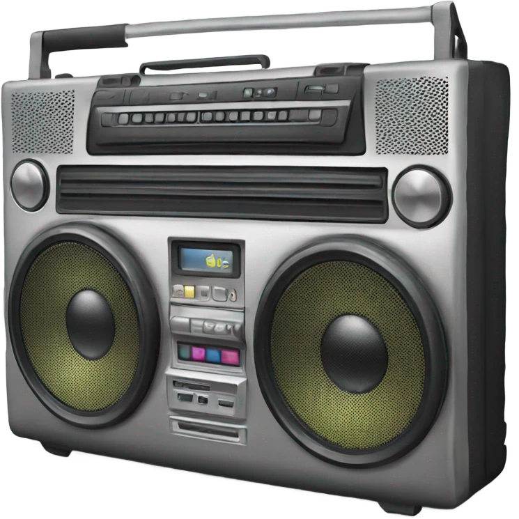 boom box emoji