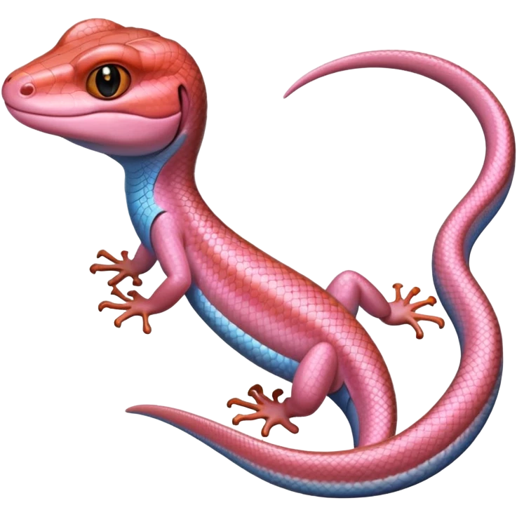 pink skink emoji