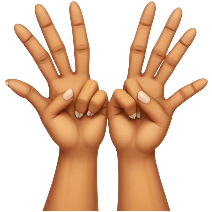 dinosaur fingers, peace symbol emoji