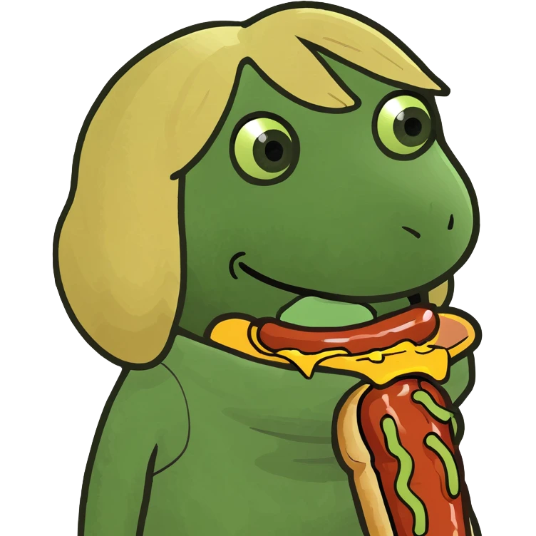 Blonde kid in a hotdog costume  emoji