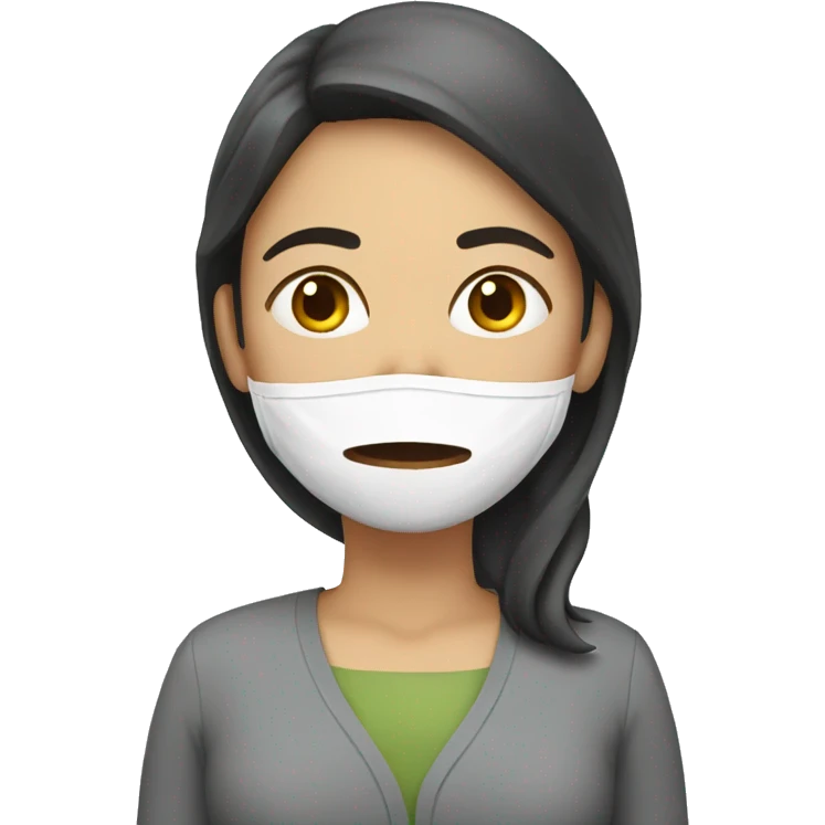 woman sick  emoji