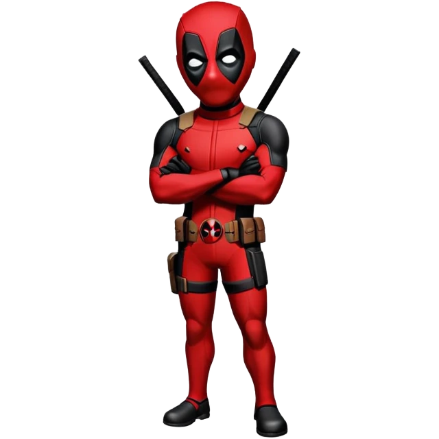 deadpool superhero emoji