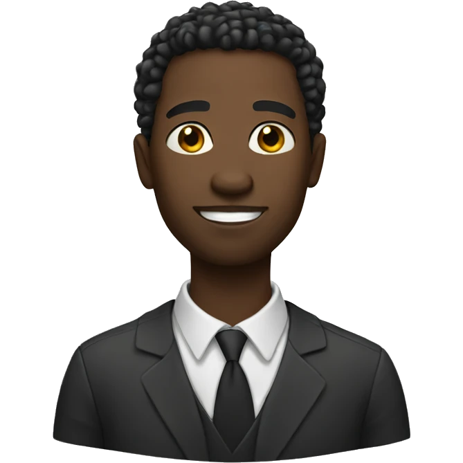 black man  emoji