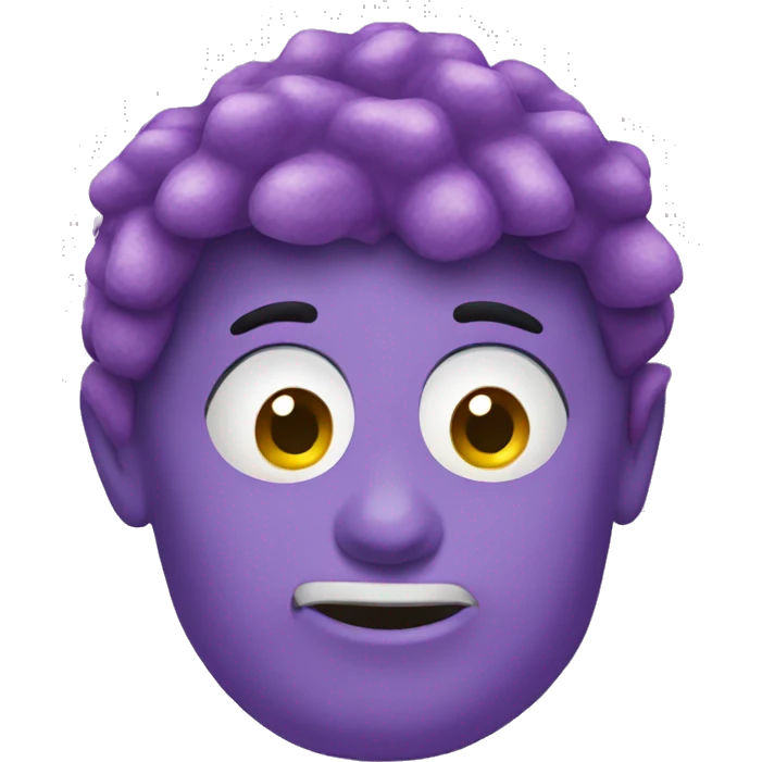 Purple waffles  emoji