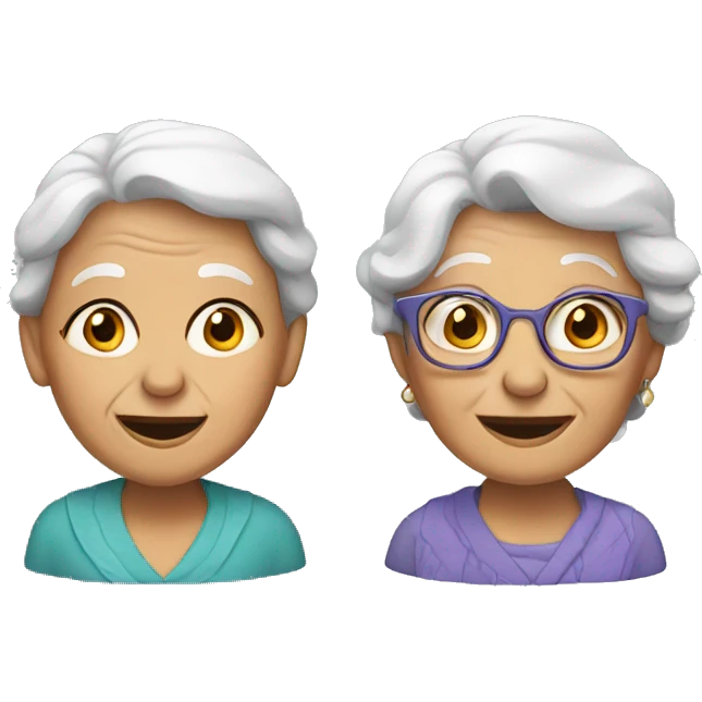 two old womans emoji