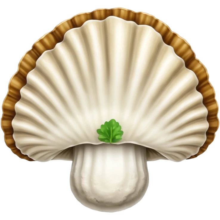 mushroom oyster clear definition emoji