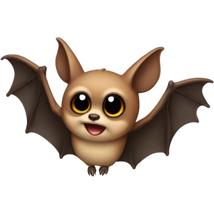 Little brown bat emoji