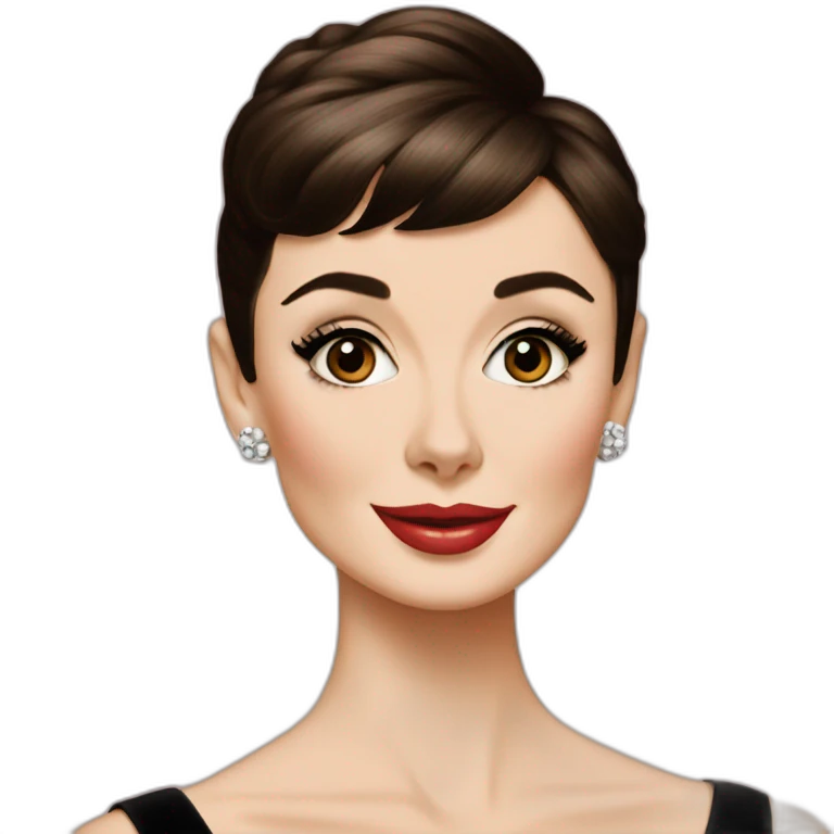 Audrey Hepburn emoji