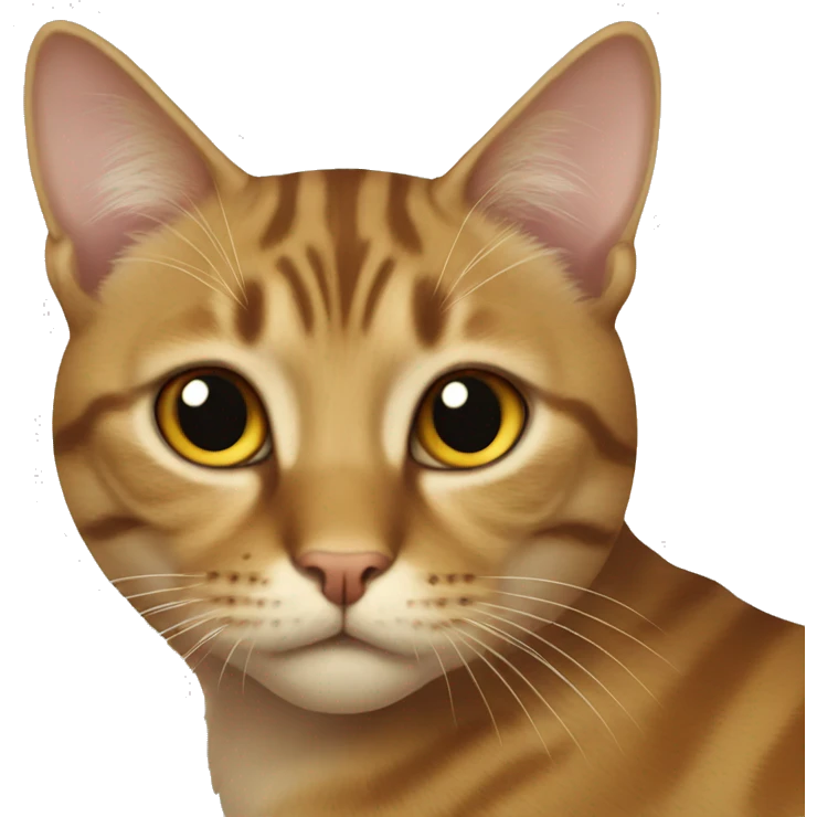 an elusive cat emoji