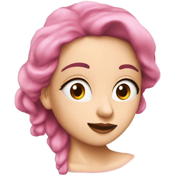 Taza de té rosa  emoji