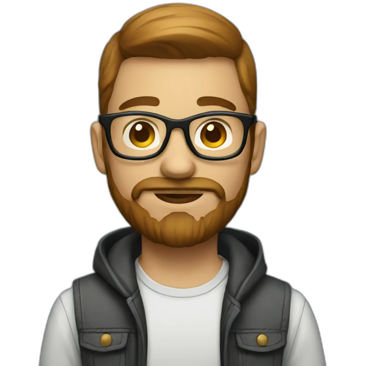 hipser developer emoji