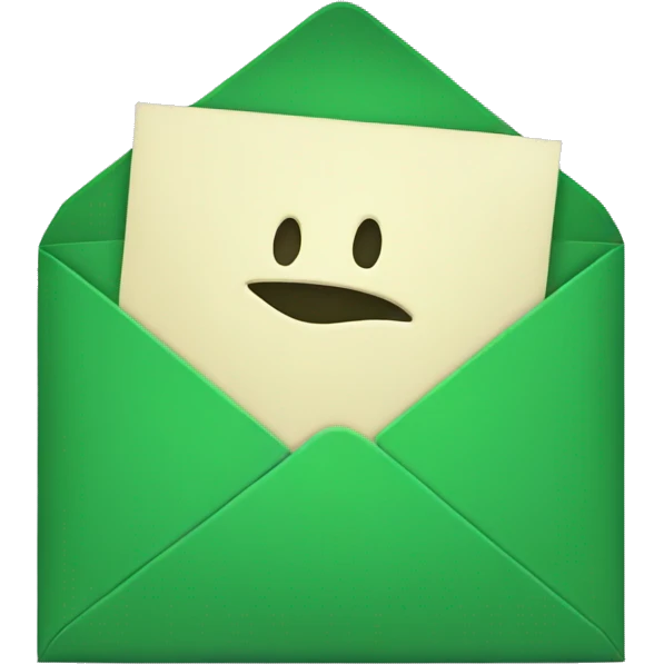 green envelope emoji
