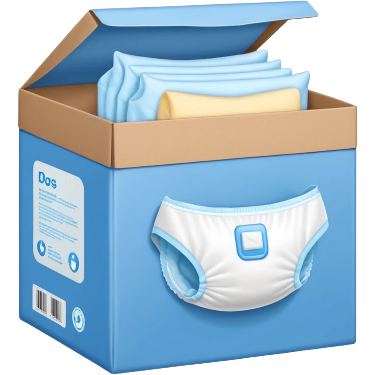 Diaper package emoji