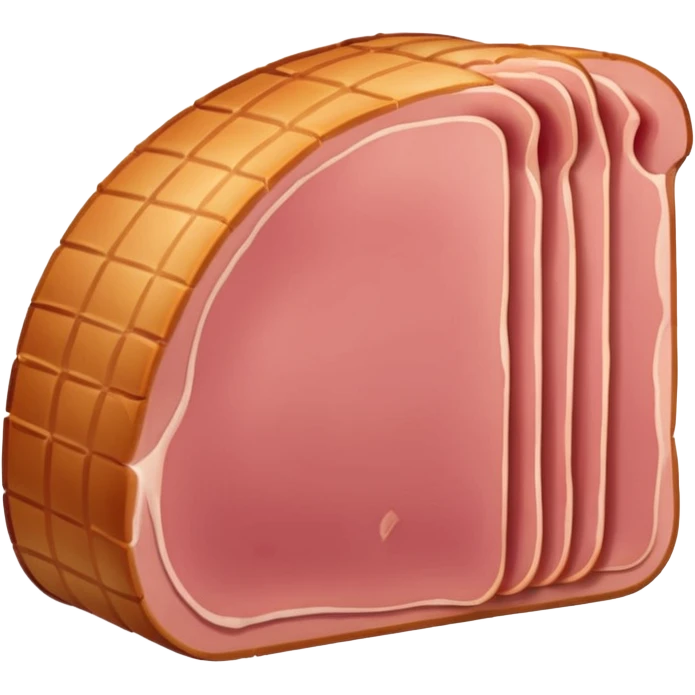 fette di prosciutto cotto chiaro  emoji
