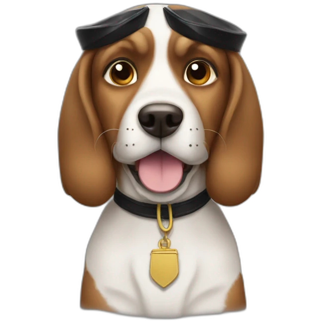 dog judge  emoji
