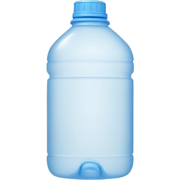 water bottle plastic emoji