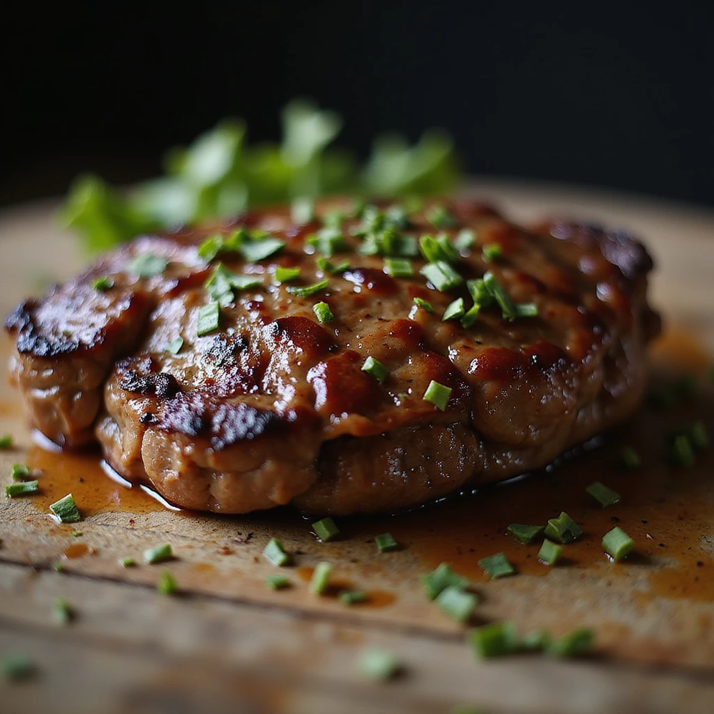 a juicy steak, realistic style emoji