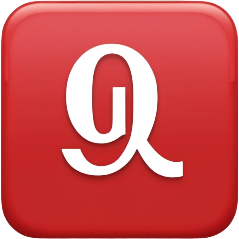 a red square with the words ur pist in the middle of the square emoji