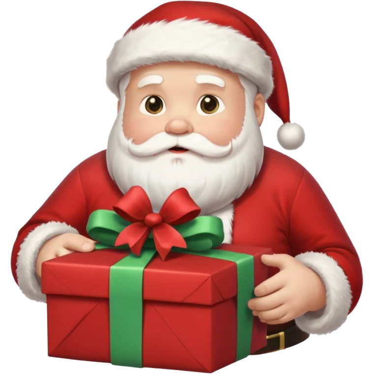 Un suéñese de santa emoji