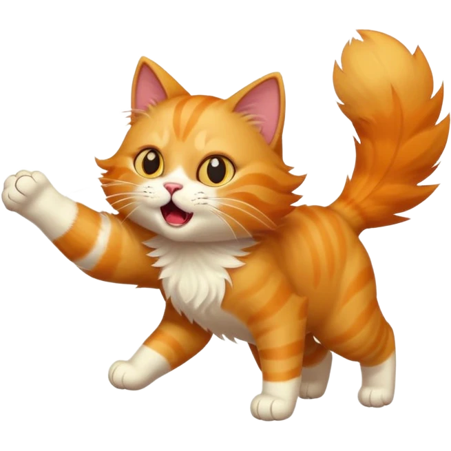 cat attack 12345 emoji