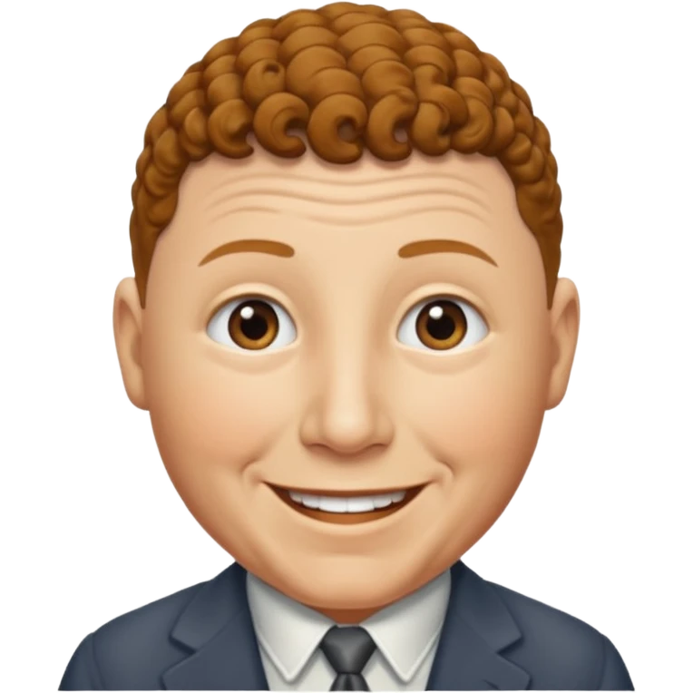 Curly Howard emoji
