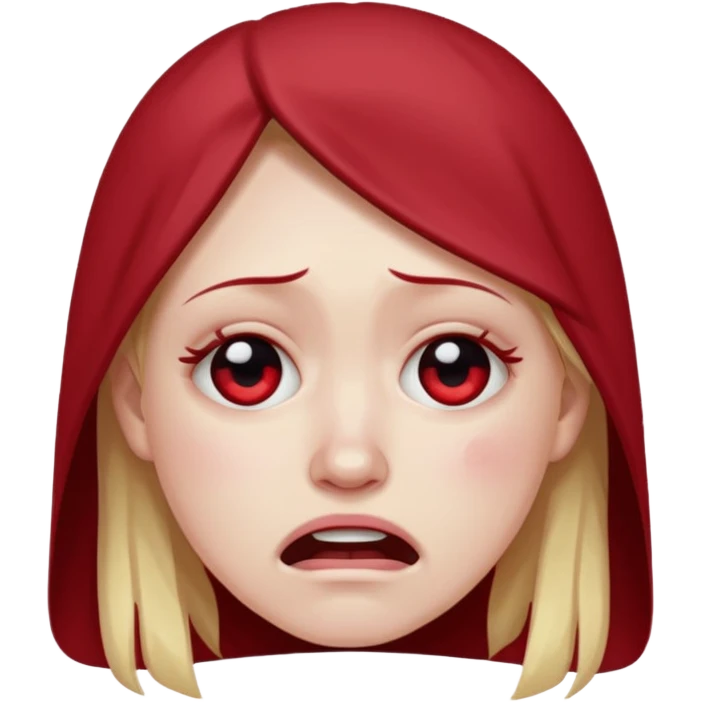 An fsu emoji with an fsu fan crying/depressed emoji