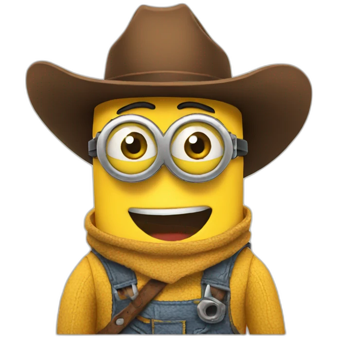 minion cowboy emoji