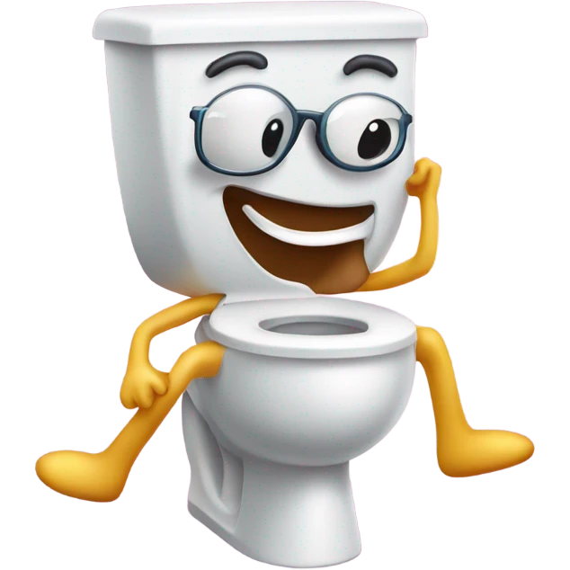 A skibidi toilet emoji