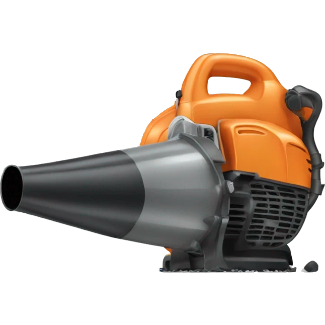 a leaf blower  emoji