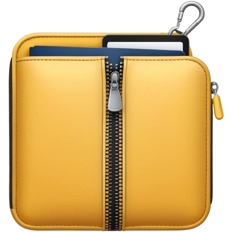File with zipper emoji